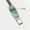 Cavo TTL da USB a seriale convertitore di tipo C 5V/3,3 V.